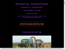 Tablet Screenshot of bratesleg.ro
